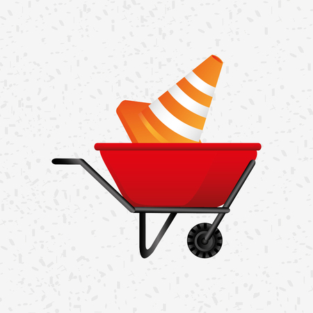 under construction design, vector illustration eps10 graphicのイラスト素材