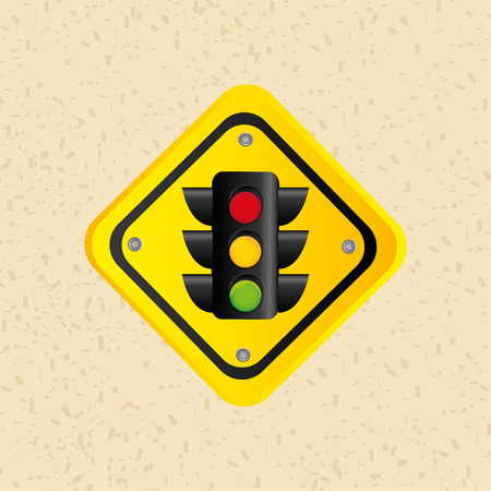 traffic sign design, vector illustration eps10 graphicのイラスト素材