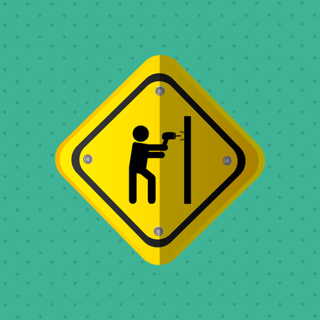under construction design, vector illustration eps10 graphicのイラスト素材