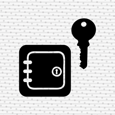 security system design, vector illustration eps10 graphicのイラスト素材
