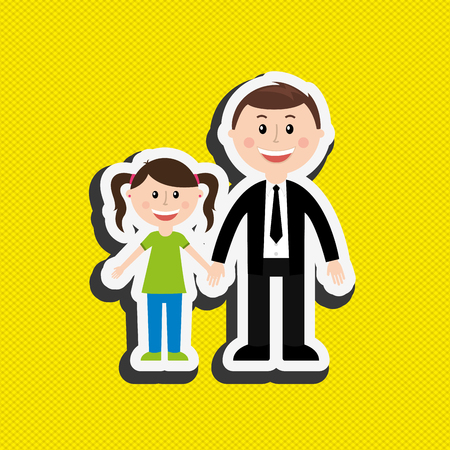 family love design, vector illustration eps10 graphicのイラスト素材