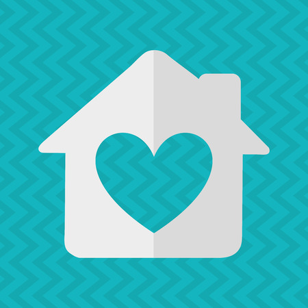 sweet home design, vector illustration eps10 graphicのイラスト素材