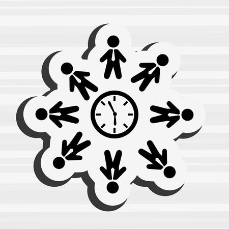 business people design, vector illustration eps10 graphicのイラスト素材