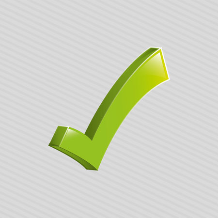 check  icon design, vector illustration eps10 graphicのイラスト素材