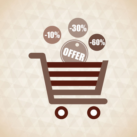 commercial tags design, vector illustration eps10 graphicのイラスト素材