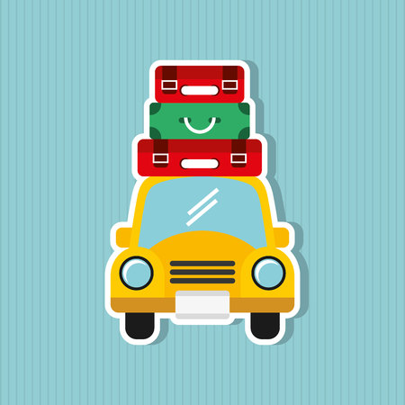 travel concept design, vector illustration eps10 graphicのイラスト素材