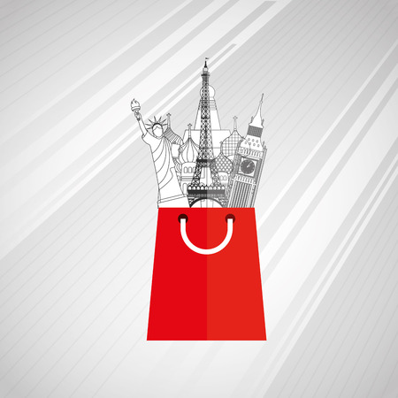 travel concept design, vector illustration eps10 graphicのイラスト素材