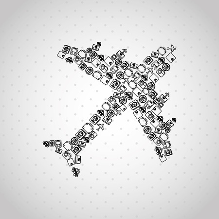 travel concept design, vector illustration eps10 graphicのイラスト素材