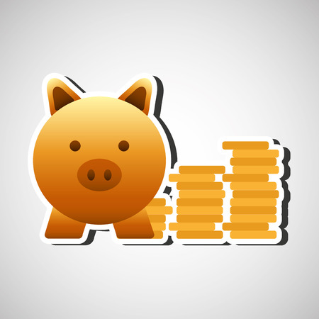 money concept design, vector illustration eps10 graphicのイラスト素材