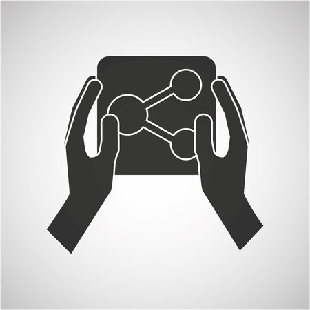 social media design, vector illustration eps10 graphicのイラスト素材