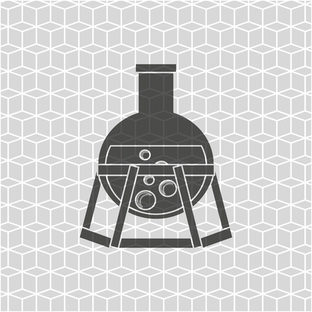 scientific laboratory design, vector illustration eps10 graphicのイラスト素材