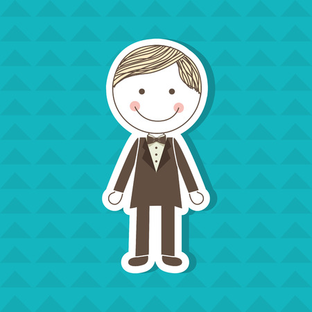 wedding card design, vector illustration eps10 graphicのイラスト素材