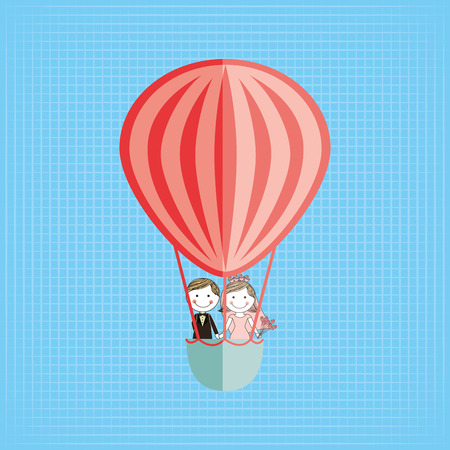 wedding card design, vector illustration eps10 graphicのイラスト素材