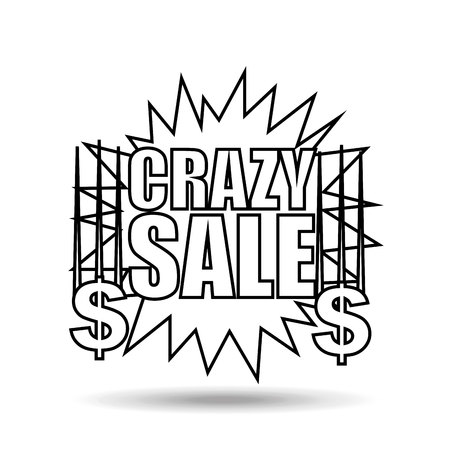 commercial tags design, vector illustration eps10 graphicのイラスト素材