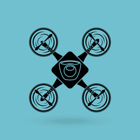 drone technology design, vector illustration eps10 graphicのイラスト素材