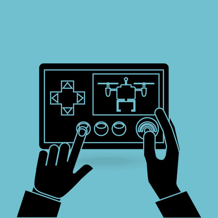 drone technology design, vector illustration eps10 graphic