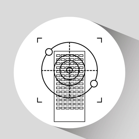 drone technology design, vector illustration graphicのイラスト素材