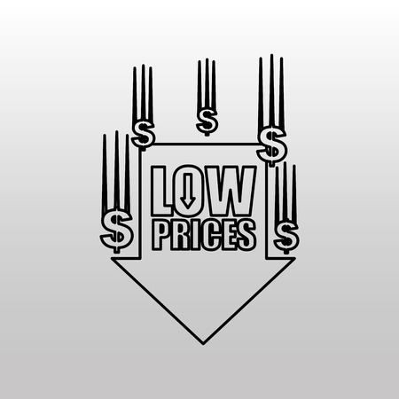 commercial tags design, vector illustration eps10 graphicのイラスト素材