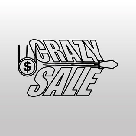 commercial tags design, vector illustration eps10 graphicのイラスト素材