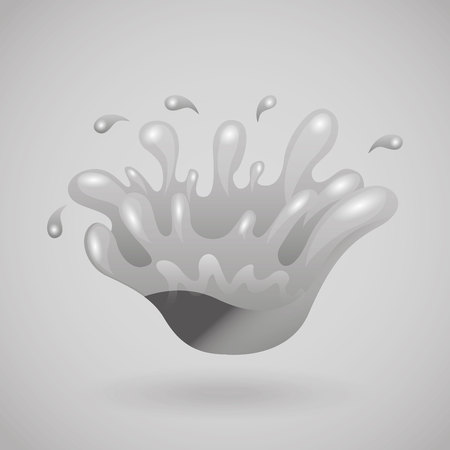 water character design, vector illustration eps10 graphicのイラスト素材