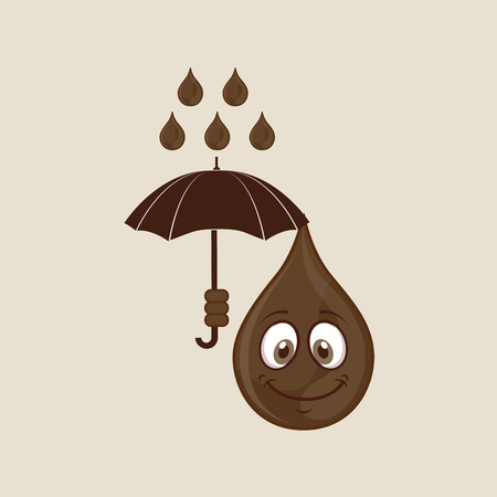 water character design, vector illustration eps10 graphicのイラスト素材