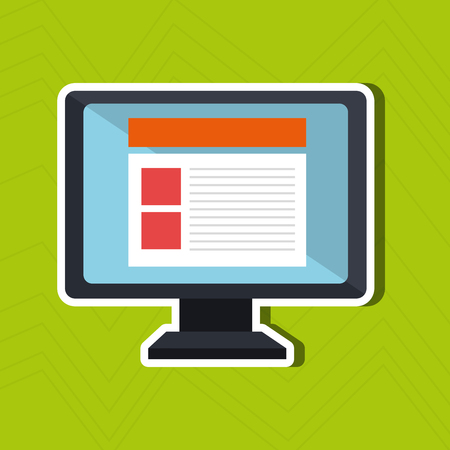 computer technology design, vector illustration eps10 graphicのイラスト素材