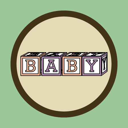 baby toys design, vector illustration eps10 graphicのイラスト素材