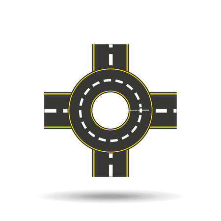 road sign design, vector illustration eps10 graphicのイラスト素材