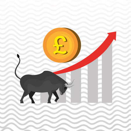 stock exchange design, vector illustration eps10 graphicのイラスト素材