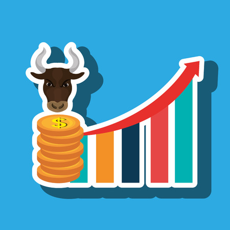 stock exchange design, vector illustration eps10 graphicのイラスト素材