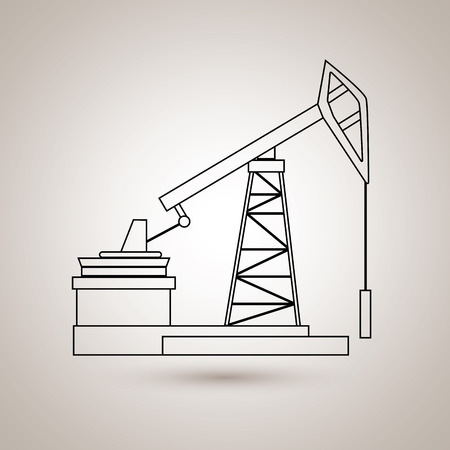 oil industry design, vector illustration eps10 graphicのイラスト素材