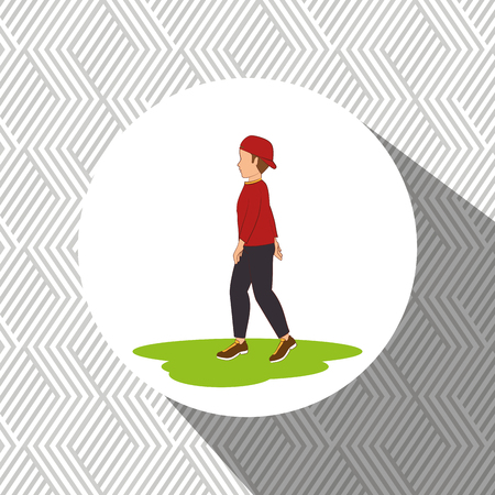 avatar person design, vector illustration graphicのイラスト素材