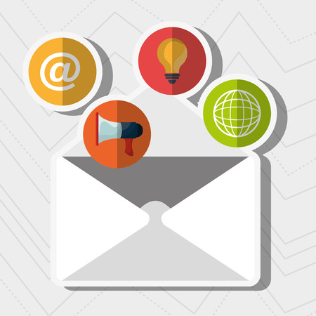 digital marketing design, vector illustration eps10 graphicのイラスト素材