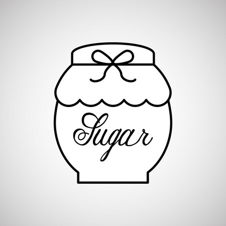sugar product design, vector illustration eps10 graphicのイラスト素材