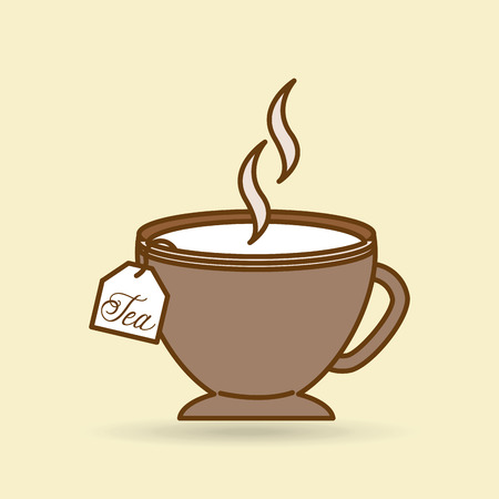 tea time design, vector illustration eps10 graphicのイラスト素材