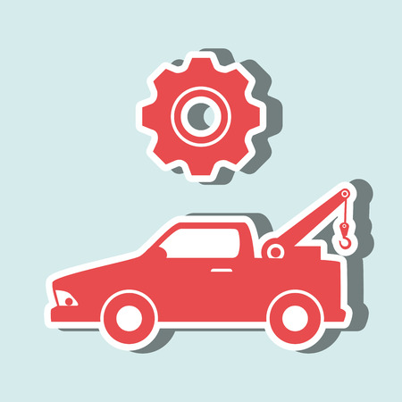 car service design, vector illustration eps10 graphicのイラスト素材