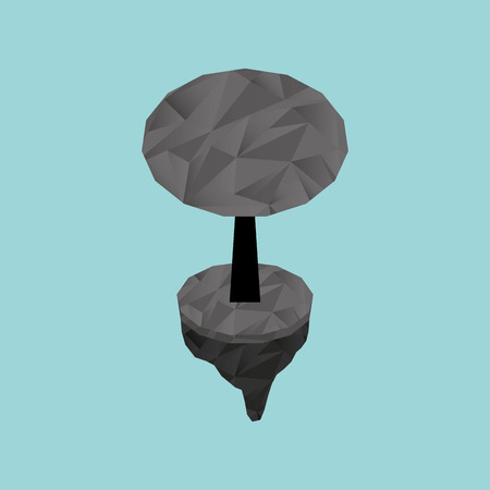 tree isolated design, vector illustration eps10 graphicのイラスト素材