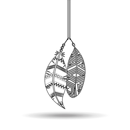 boho style design, vector illustration graphicのイラスト素材