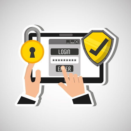 software infections design, vector illustration graphicのイラスト素材