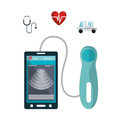 health technology design, vector illustration eps10 graphicのイラスト素材
