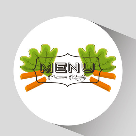 menu delicious food design, vector illustration eps10 graphicのイラスト素材
