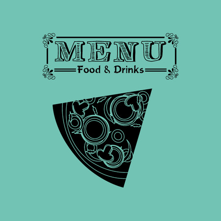 menu delicious food design, vector illustration eps10 graphicのイラスト素材