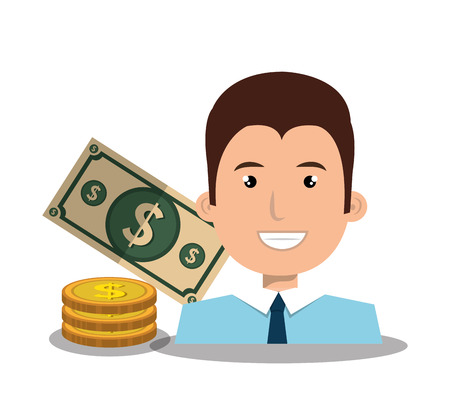 business person design, vector illustration eps10 graphicのイラスト素材