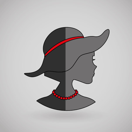 feminine fashion design, vector illustration eps10 graphicのイラスト素材