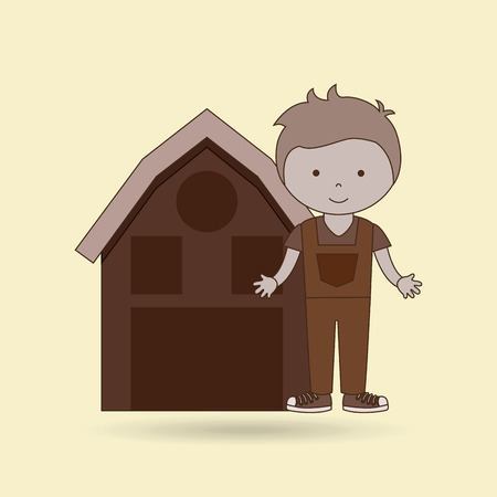 farm fresh design, vector illustration eps10 graphicのイラスト素材