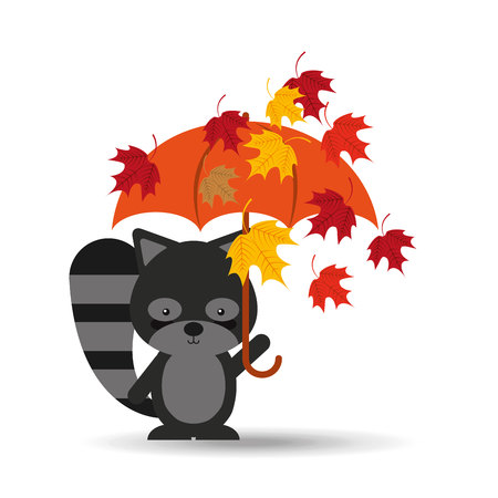 animals fall design, vector illustration eps10 graphicのイラスト素材