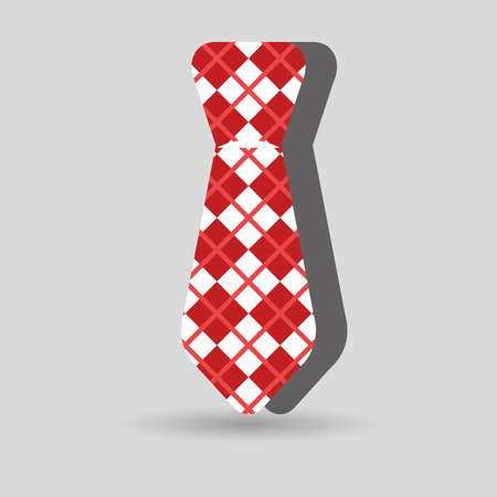 tie isolated design, vector illustration eps10 graphicのイラスト素材