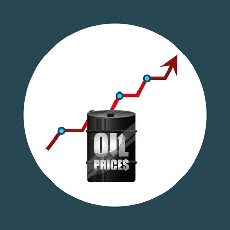 oil prices design, vector illustration eps10 graphicのイラスト素材