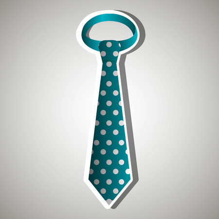 tie isolated design, vector illustration eps10 graphicのイラスト素材