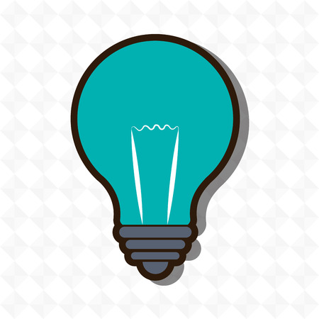 lightbulb isolated design, vector illustration eps10 graphicのイラスト素材